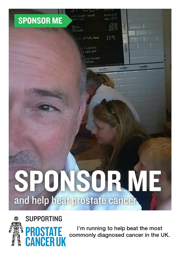 Steve's January 2021 Run a Marathon for Prostrate Cancer UK