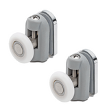 2 x L094 Single Top Shower Door Rollers/Runners/Wheels 19mm, 23mm, 25mm or 27mm Wheel Diameter