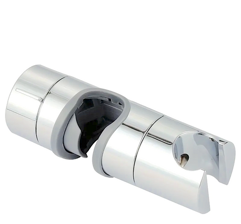 1 x SL1 Replacement Chrome Plated Shower Rail Head Slider Holder Adjustable Bracket 22/25mm