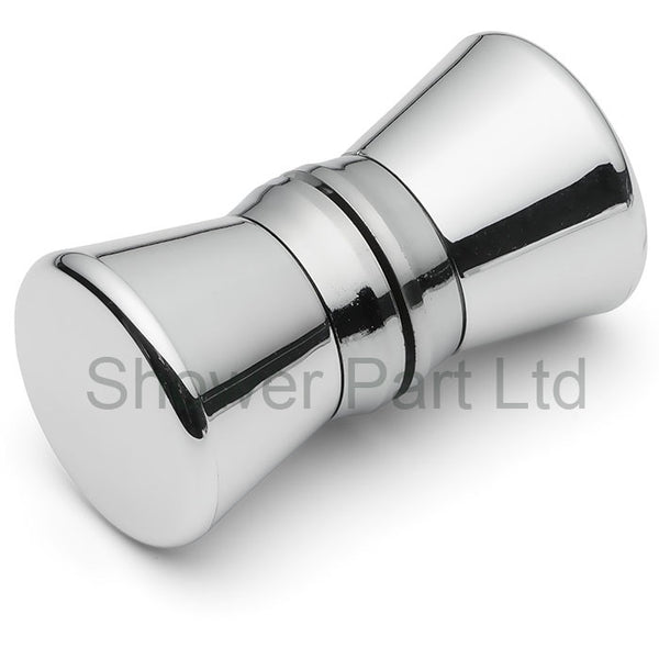 Part Ref S987 Shower Door Handle/Knob Chr... Shower Part Limited