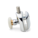 Set of 2 Single Top and Bottom Shower Door Rollers/Runners 23mm Wheel Diameter AQ1