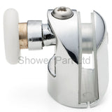 Set of 2 Single Top and Bottom Shower Door Rollers/Runners 23mm Wheel Diameter AQ1