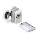 '--Set of 2 Twin Zinc Alloy Shower Door Rollers/Runners / Wheels Top and Bottom 24mm  or 26mm Wheel Diameter BE-MB06