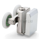 '--Set of 2 Double Shower Rollers /Runners / Wheels Replacement 23mm Wheel Diameter BE-MS08