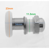 4 x Replacement Shower Door Rollers/Runners/Pulleys 23mm, 25mm or 27mm Wheel Diameter K048