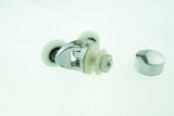 DISCOUNTED 2 x Twin Bottom Shower Door Rollers/Runners 23mm or 25mm Wheel Diameter A7