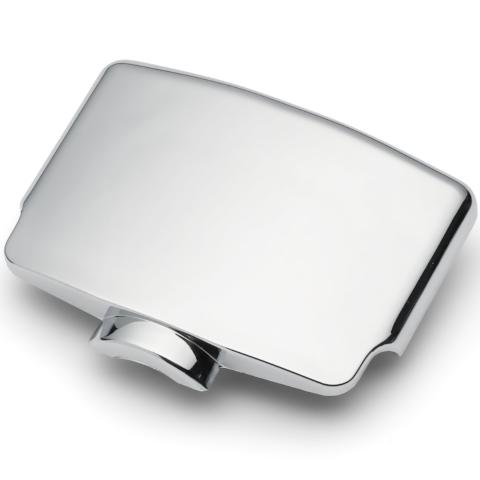 1 x Chromed Shower Door Block/ Cover for KH2 Three wheel Roller Unit KH2-1