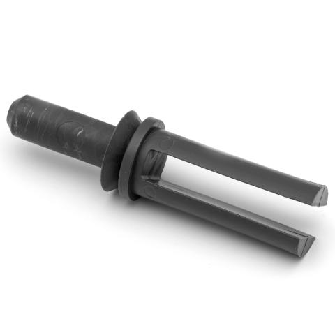 1 x Grey Shower Door Pin / Stud for KH2 Three wheel Roller Unit KH2-3