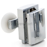 Set of 2 Double Shower Door Rollers/Runners/Wheels Top and Bottom 23mm or 25mm Wheel Diameter L054