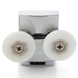 Set of 2 Double Shower Door Rollers/Runners/Wheels Top and Bottom 23mm or 25mm Wheel Diameter L054
