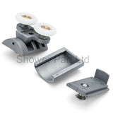 1 x Double Shower Door Rollers/Runners/Wheels 21mm Wheel Diameter Replacements R1
