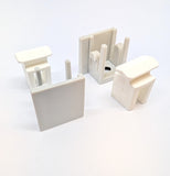 Set of 2 Shower Door Guides/Rollers/Runners MS10