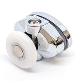 2 x Shower Door Rollers/Runners/Bearings 23mm or 25mm Wheel Diameter L077-1, L077-2 suitable for Aqualux showers