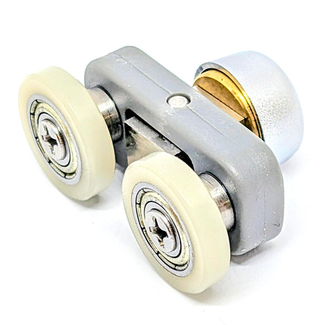 1 x Twin Shower Door Roller /Runners/Rollers 18mm Wheels Diameter E7