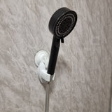Wall Mounted Shower Head Holder with Suction Cup White. NR3