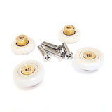4 x Shower Door Rollers/Wheels 19mm Wheel Diameter J058i Suitable for Kudos showers
