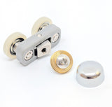 1 x Twin Shower Door Roller /Runners/Rollers 18mm Wheels Diameter E7