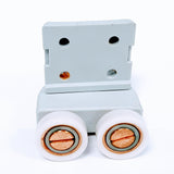 Set of 2 Ideal Standard Shower Door Rollers Double Wheels Top and Bottom IS8