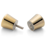 1 x Shower Door Handle/Knob Gold Zinc Alloy Cone Shaped High Quality L050G