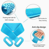 Silicone Body Scrubber Bath Brush. NR21