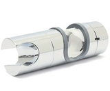 1 x SL1 Replacement Chrome Plated Shower Rail Head Slider Holder Adjustable Bracket 22/25mm