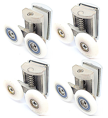 Double Shower Rollers /Runners / Wheels Replacement 26mm Wheel Diameter BE-M12