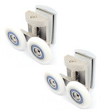 Double Shower Rollers /Runners / Wheels Replacement 26mm Wheel Diameter BE-M12