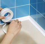 5 metres  of PVC Waterproof Sealing Tape, Self-Adhesive for Bathroom Sink, Shower, Bathtub, Toilet - Plastic, Durable Sealant. NR8