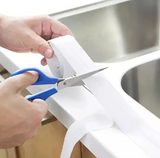 5 metres  of PVC Waterproof Sealing Tape, Self-Adhesive for Bathroom Sink, Shower, Bathtub, Toilet - Plastic, Durable Sealant. NR8