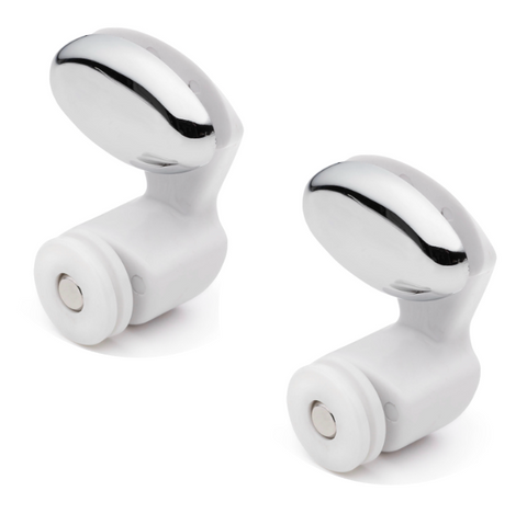 2 x Shower Door Rollers /Roller/ Wheels/Runners Ball Joint Small 22mm Wheel Diameter B4