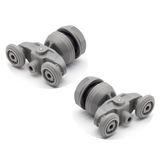 Daryl Aroco Shower Door Rollers 816 891 896 Runners 204763 Wheels 20mm Pair of 2 JI1