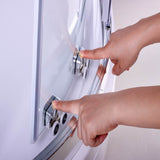 Set of 2 Shower Enclosure Door Top and Bottom Rollers/ Runners 23mm wheels dia F23