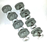 Set of 8 Single Shower Door Rollers /Runners /Wheels 23mm or 25mm Wheel Diameter L051