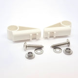 Set of 2 Shower Door Guides White or Grey SP9
