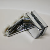 1 x Chrome Right Hand Infold Shower Door Roller Wheel Diameter 23mm IS6