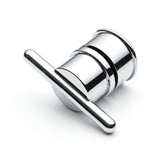 Shower Door Handle/Knob Silver Plastic A12