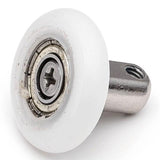 4 x Shower Door Rollers/Runners/ Wheels/Spares 23mm Wheel Diameter A10