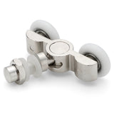 2  x Double Shower Door Rollers /Runners/Wheels 23mm or 25mm Wheel Diameter A17
