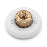 4 x Shower Door Rollers/Runners/Wheels 19mm, 23mm, 25mm or 27mm Wheel Diameter Replacement Parts A3