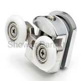 2 x Top Double Shower Door Rollers/Runners/Wheels Replacements 23mm or 25mm Wheel Diameter A6