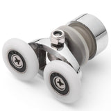 DISCOUNTED 2 x Twin Top Shower Door Rollers/Runners 23mm or 25mm Wheel Diameter A7