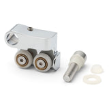 1 x Double Shower Door Rollers/Runners/Wheels 16.5mm Wheel Diameter AQ10