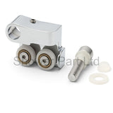 1 x Double Shower Door Rollers/Runners/Wheels 16.5mm Wheel Diameter AQ10