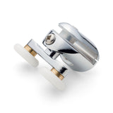 Set of 2 Double Top and Bottom Shower Door Rollers/Runners 23mm Wheel Diameter AQ2