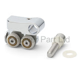 1 x Double Shower Door Rollers/Runners/Wheels 16.5mm Wheel Diameter AQ6