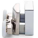 1 x Twin Top Zinc Alloy Shower Door Rollers/Runners/Spares 23mm Wheel Diameter AT10