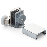 1 x Twin Top Zinc Alloy Shower Door Rollers/Runners/Spares 23mm Wheel Diameter AT10