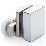 1 x Twin Top Zinc Alloy Shower Door Rollers/Runners/Spares 23mm Wheel Diameter AT10