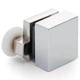 1 x Chrome Plated Top Double Shower Door Roller/Runner 21mm Wheel Diameter AT9