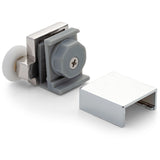 1 x Chrome Plated Top Double Shower Door Roller/Runner 21mm Wheel Diameter AT9